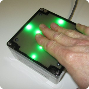 touch sensor green leds
