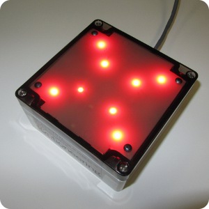 touch sensor red leds