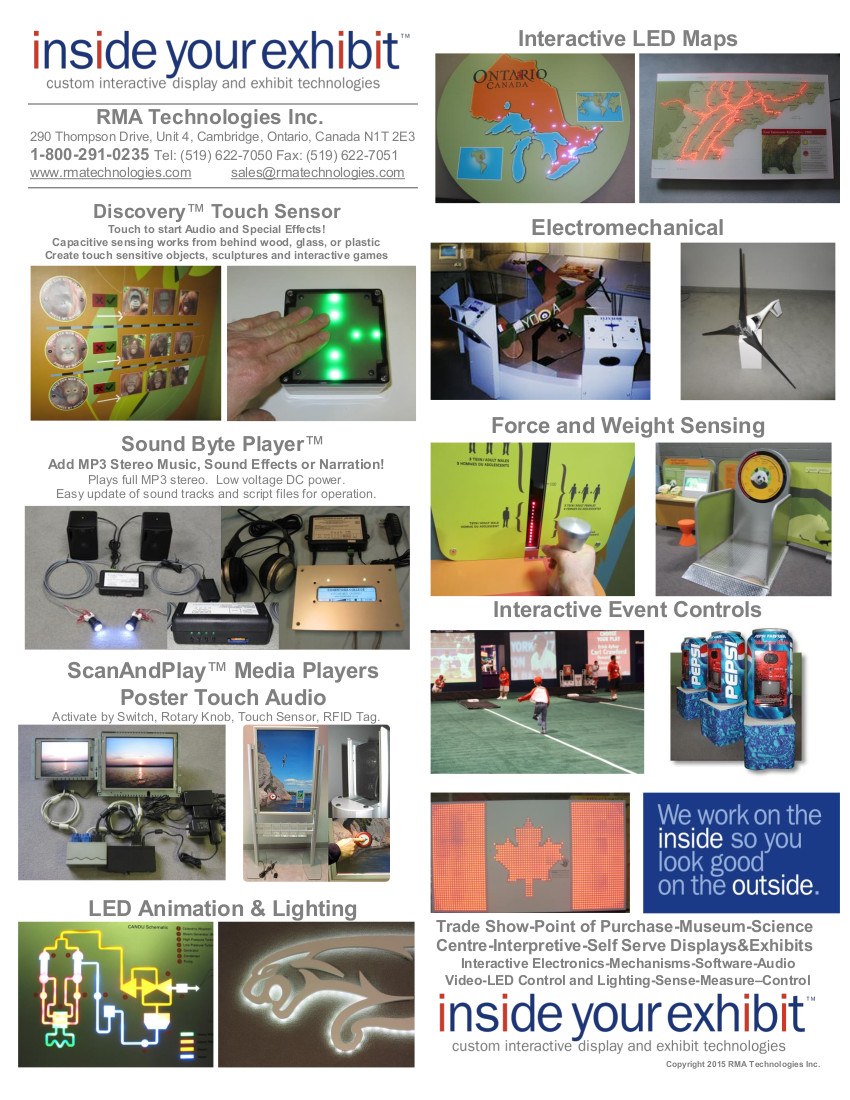 new projects PDF, RMA Technologies Inc.